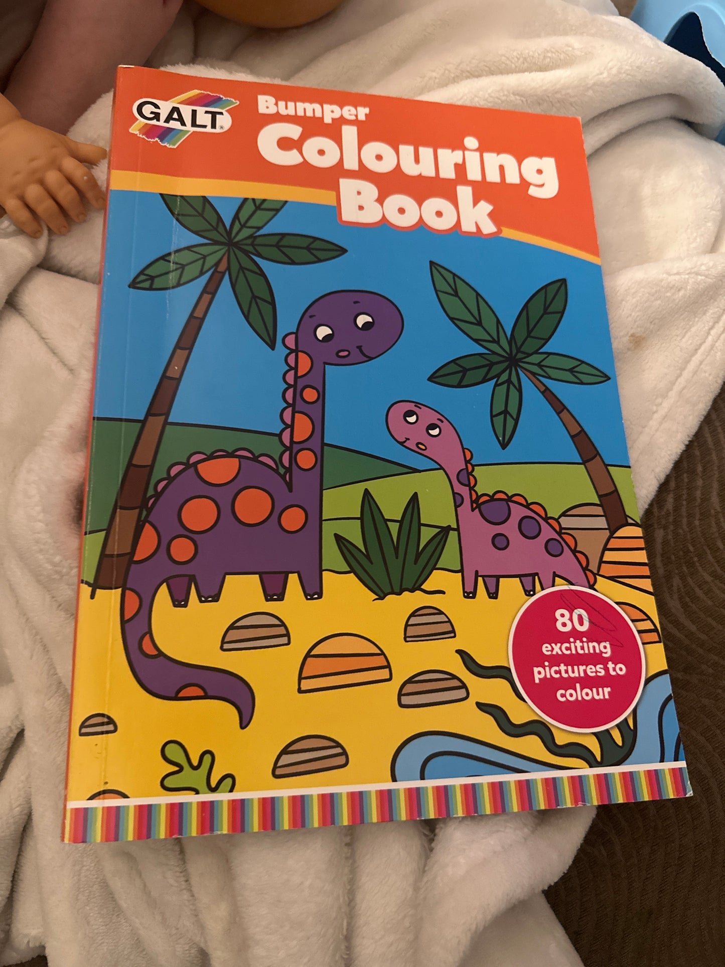 Bumper colouring book
