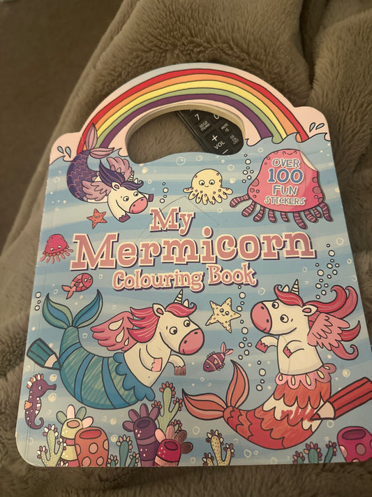 My mermicorn colouring book